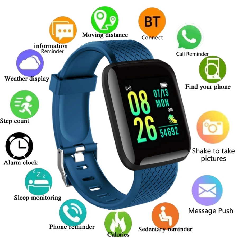 Smartwatch Digital Watches For Men - Sport Smartwatch Fitness Armband Muziekbediening Vrouw