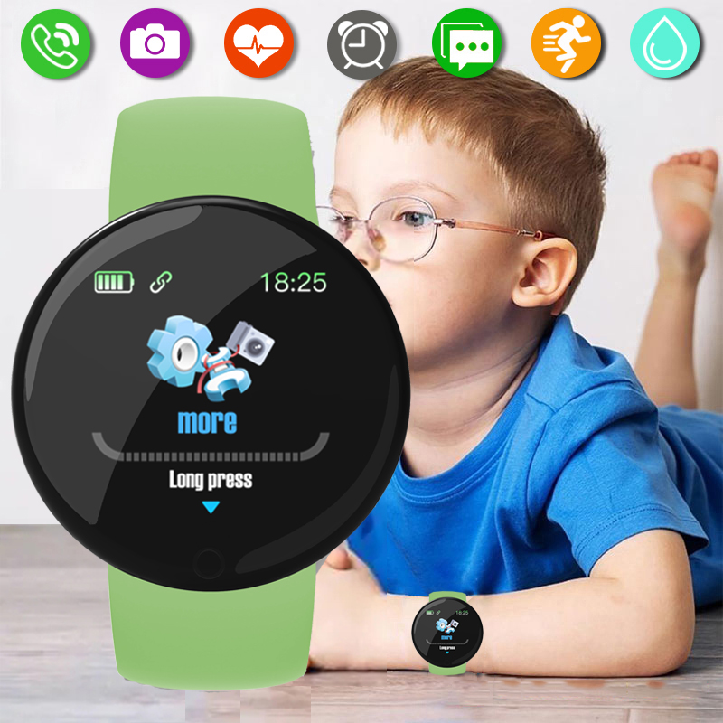 Smartwatch Watches For Children - Kids Smart Digitale Horloge Bloeddruk Waterdichte