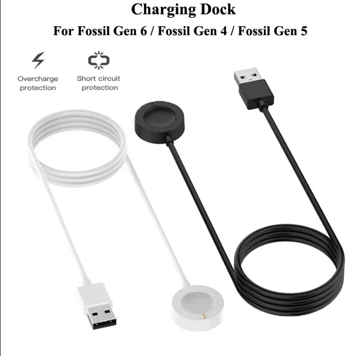 Fossil Watches Smartwatch Gen 6 - USB Magnetische Snelle Oplaaddock voor Fossil
