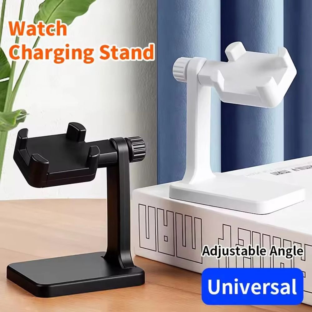 Watch Charging Dock - Verstelbare Smartwatch Oplaadstandaard met Antislipmat, Stabiele