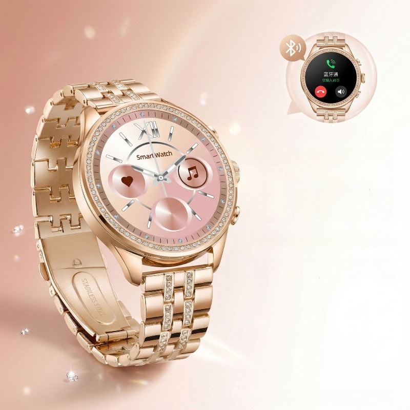 Watches Ladies Smartwatch - Exclusieve grensoverschrijdende levering van GEN9 diamantversierde