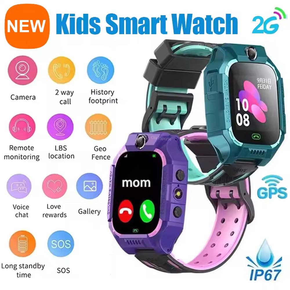 Smartwatch Watches Gift For Boys On Birthday - 2G Kids Smartwatch Mini Kinder Telefoon