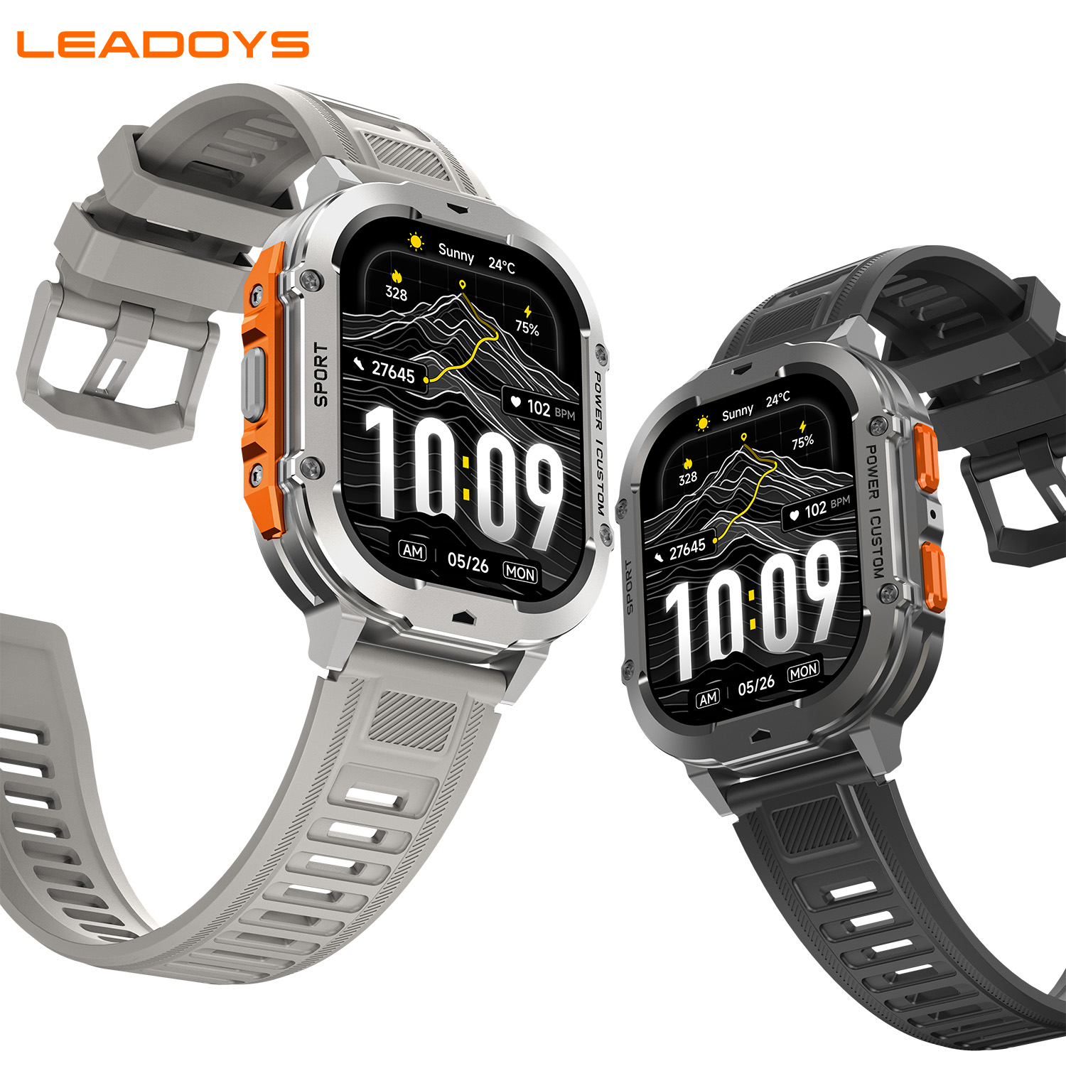 Watch X7 - Nieuwe aanwinst LEADOYS X7 robuust smartwatch