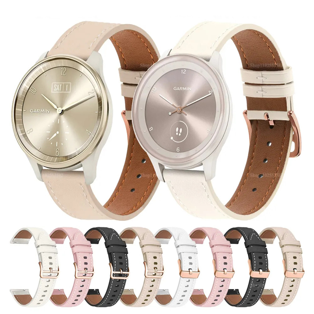 Smartwatch Trending Watches For Women - Vrouwen Meisje Lederen Band 20 Mm