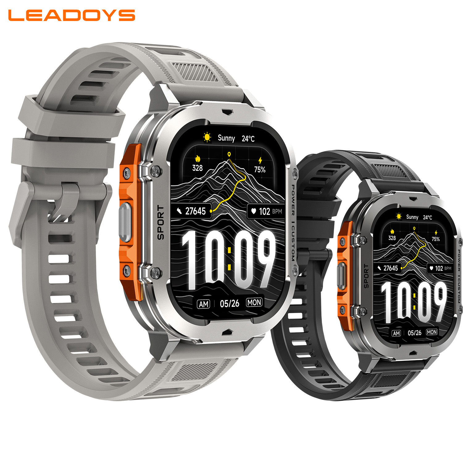 Watch X7 - LEADOYS X7 Heren Smartwatch Outdoor Robuuste