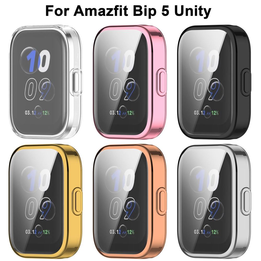 Smartwatch Watches Amazfit - Volledige dekking TPU-hoes Anti-kras schermbeschermer Bumper
