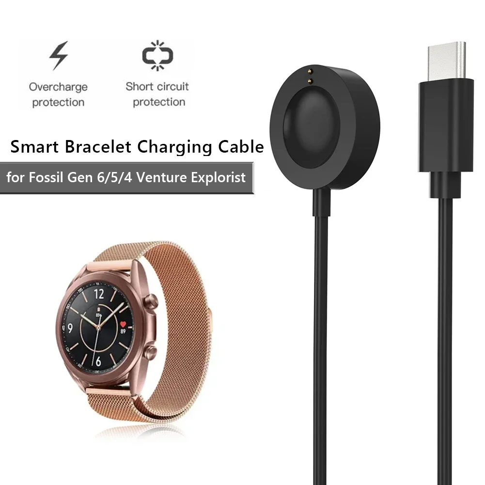 Fossil Watches Smartwatch Gen 6 - 1M USB Type-C Magnetische Snellaad-oplader Dock