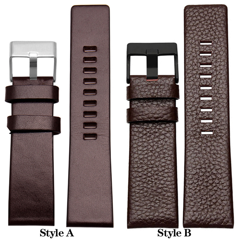 Watch Esim - Voor DIESEL Lederen Band Armband DZ7311