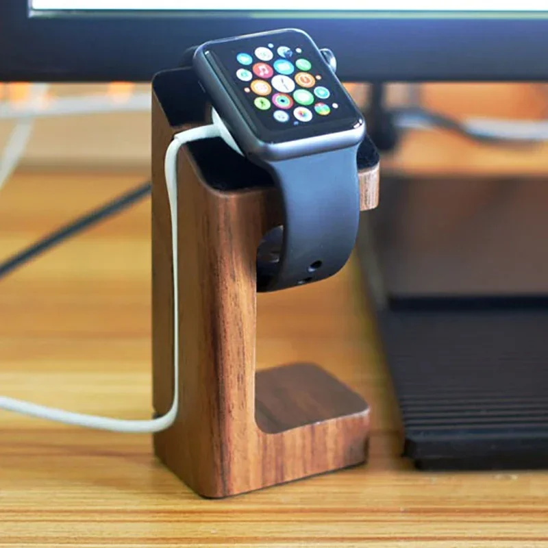 Houten Apple Watch-opladerstan - Smartwatch Apple Watch recensie en prijs