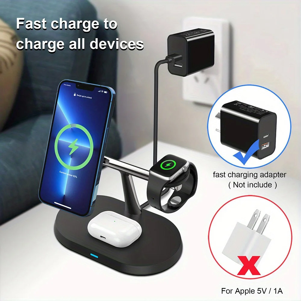 3-in-1 Magnetische Draadloze O - Smartwatch Apple Watch recensie en prijs