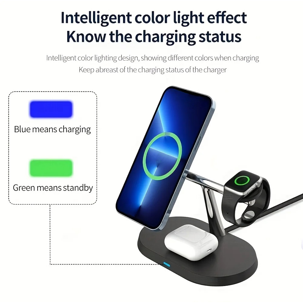 3-in-1 Magnetische Draadloze O - Smartwatch Apple Watch recensie en prijs