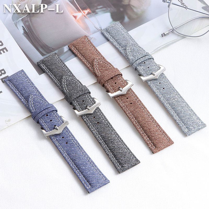 Denim Canvas Nylon Horlogeband - Seiko Watches Smartwatch recensie en prijs