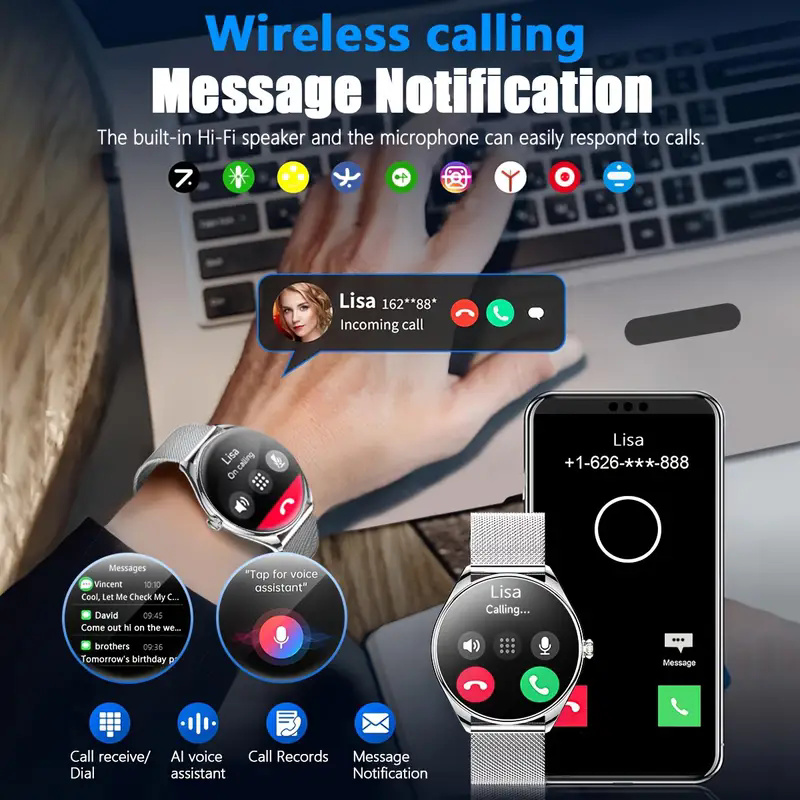2026 Nieuwe Ultra Dunne Smart  - Watches Ladies Smartwatch recensie en prijs