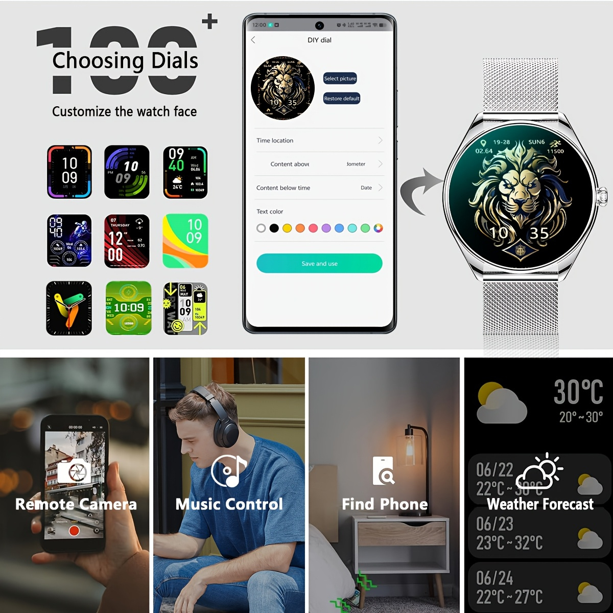 2026 Nieuwe Ultra Dunne Smart  - Watches Ladies Smartwatch recensie en prijs