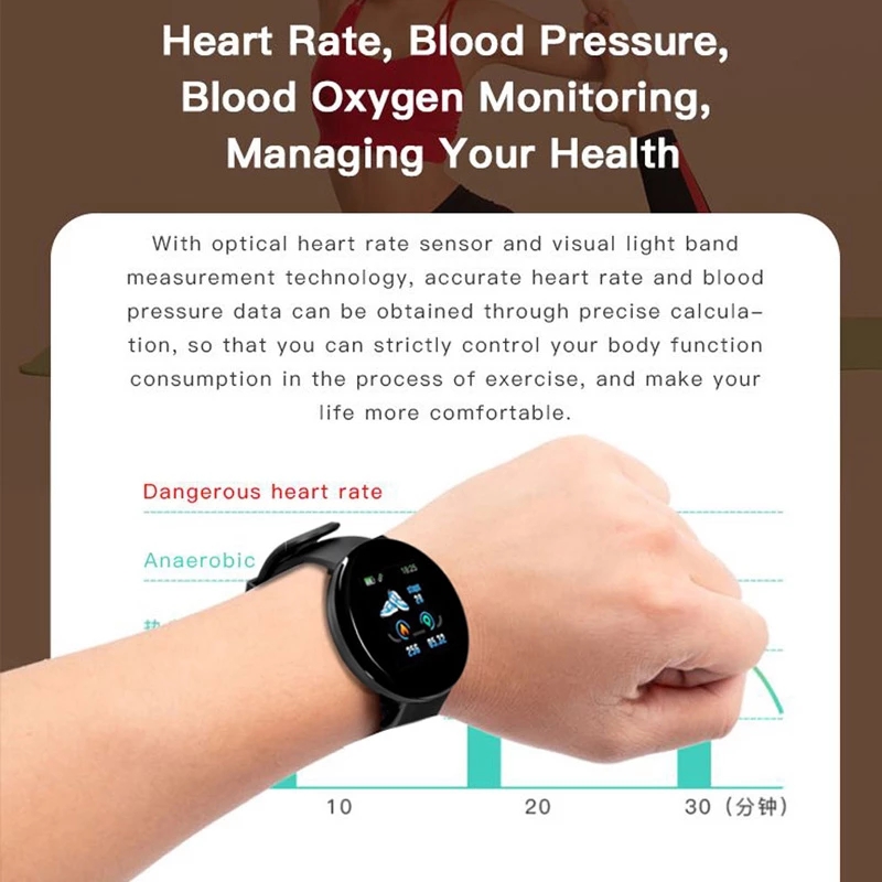 Kids Smart Digitale Horloge Bl - Smartwatch Watches For Children recensie en prijs