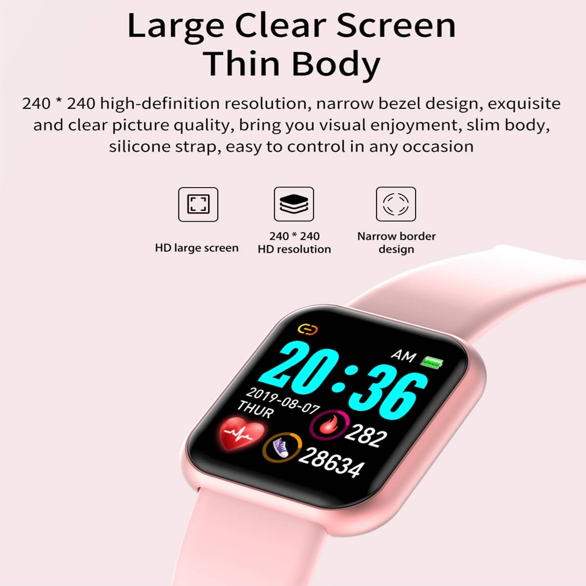 Smart Watch Bericht Herinner M - Smartwatch Digital Watches For Men recensie en prijs