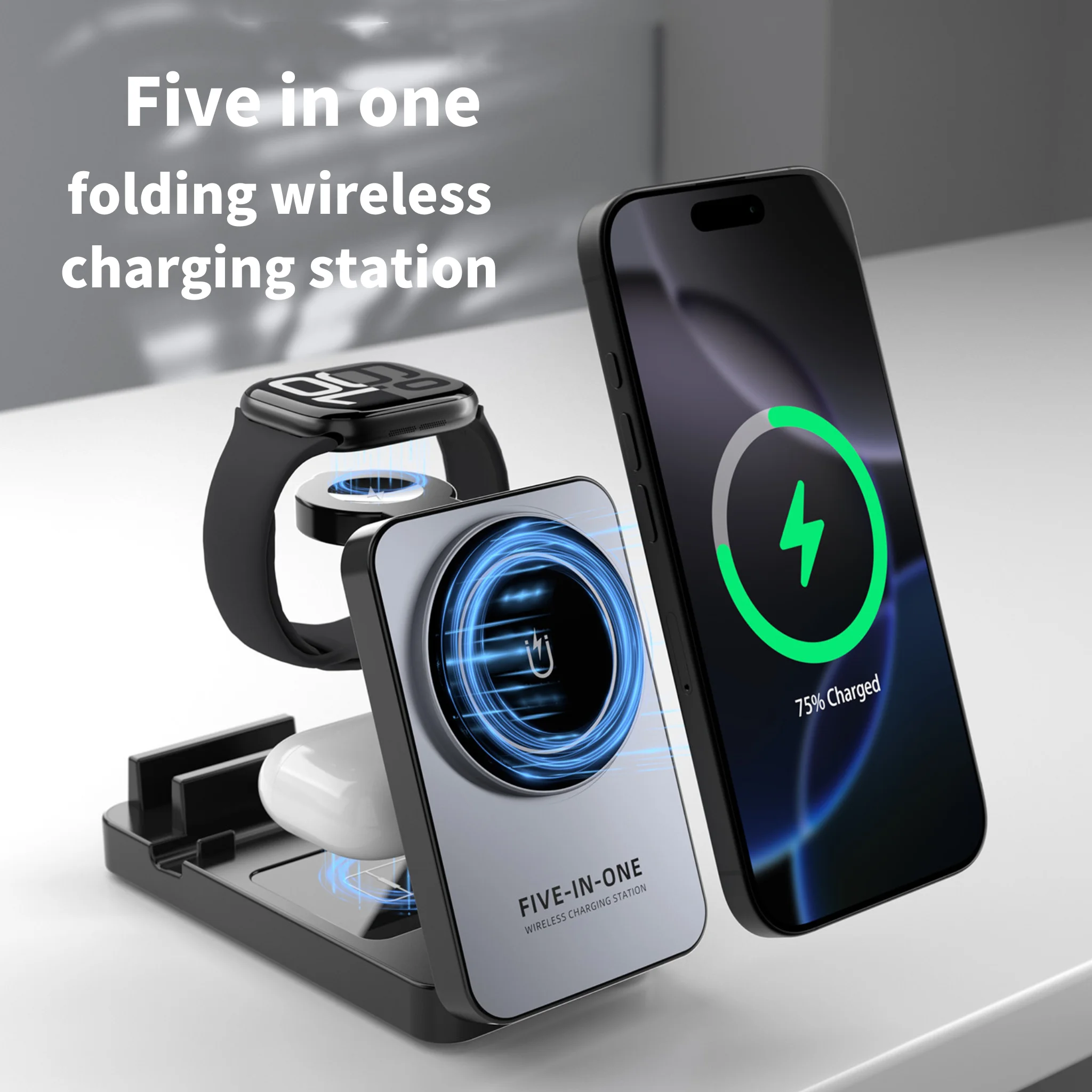 5-in-1 18W opvouwbaar draadloo - Smartwatch Apple Watch recensie en prijs