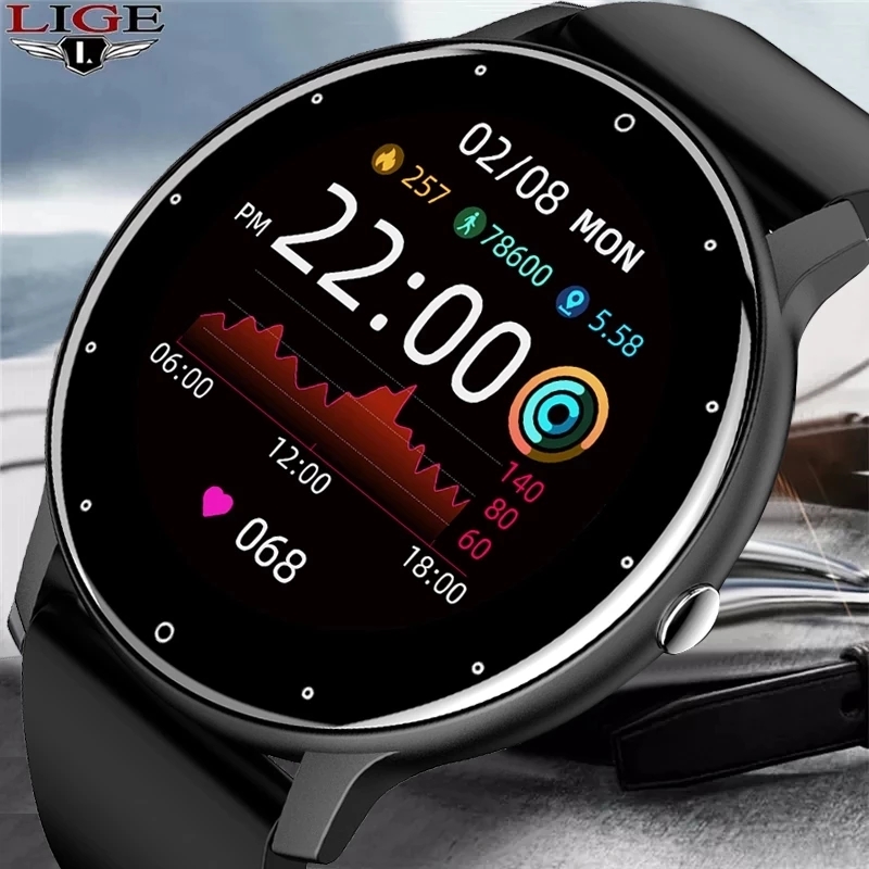 LIGE 2026 Nieuwe Smartwatch He - Smartwatch Digital Watches For Men recensie en prijs