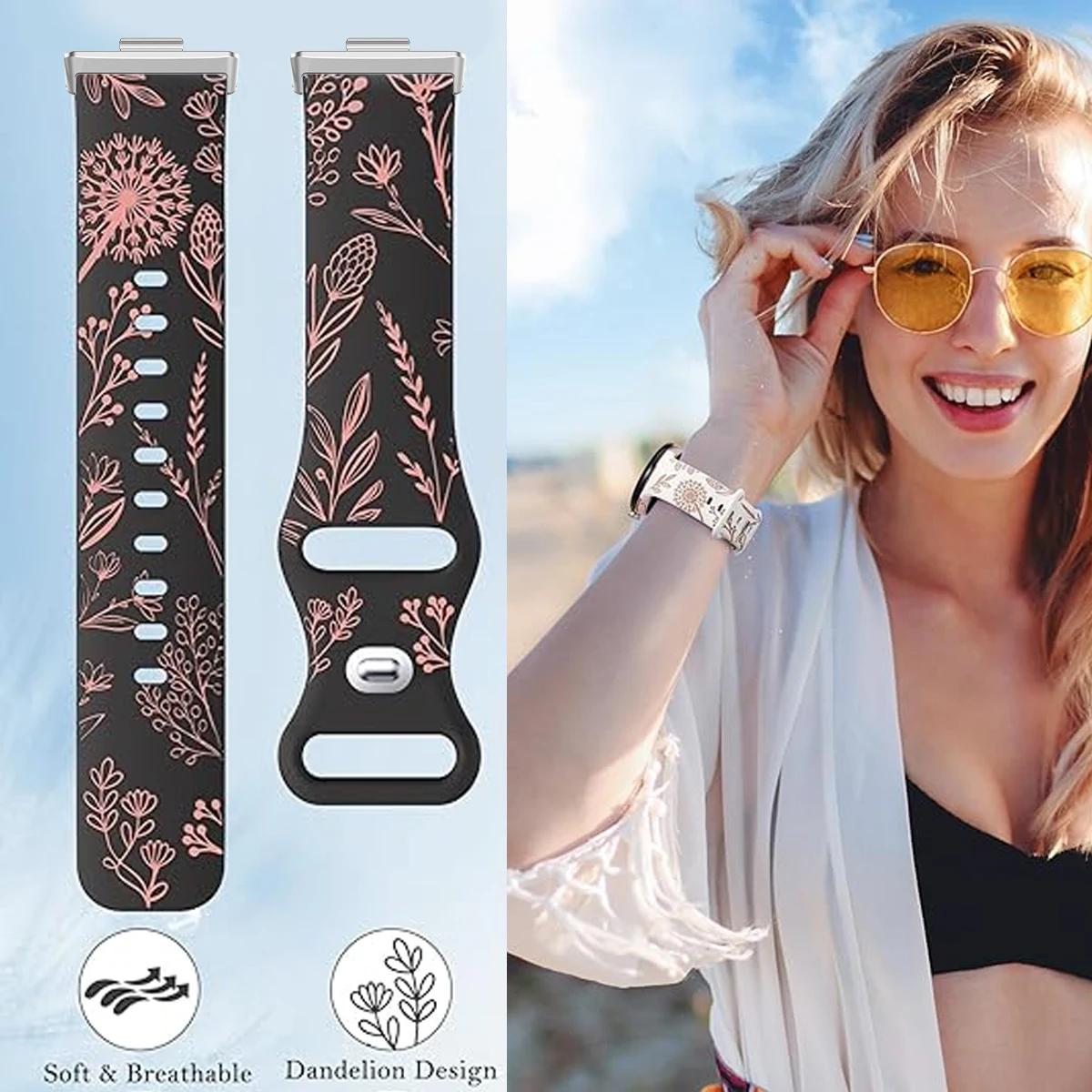 Prints Ontwerp Band Voor Huawe - Tag Watches Smartwatch recensie en prijs