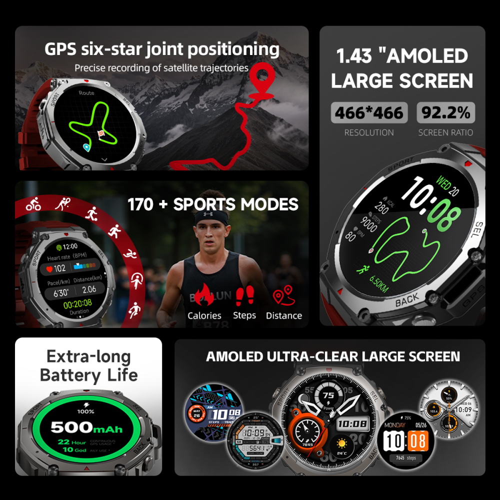 SKMEI Militaire Outdoor Sport  - Smartwatch Digital Watches For Men recensie en prijs