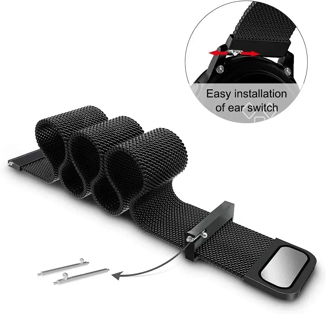 18mm Milanese Loop Strap Voor  - Tag Watches Smartwatch recensie en prijs
