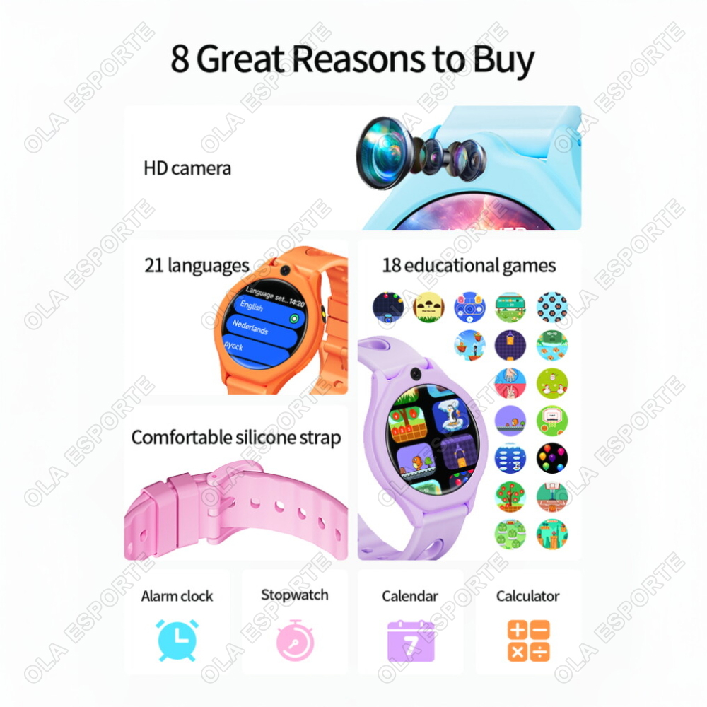 Kinder Smartwatch met Camera v - Smartwatch Watches Gift For Boys On Birthday recensie en prijs