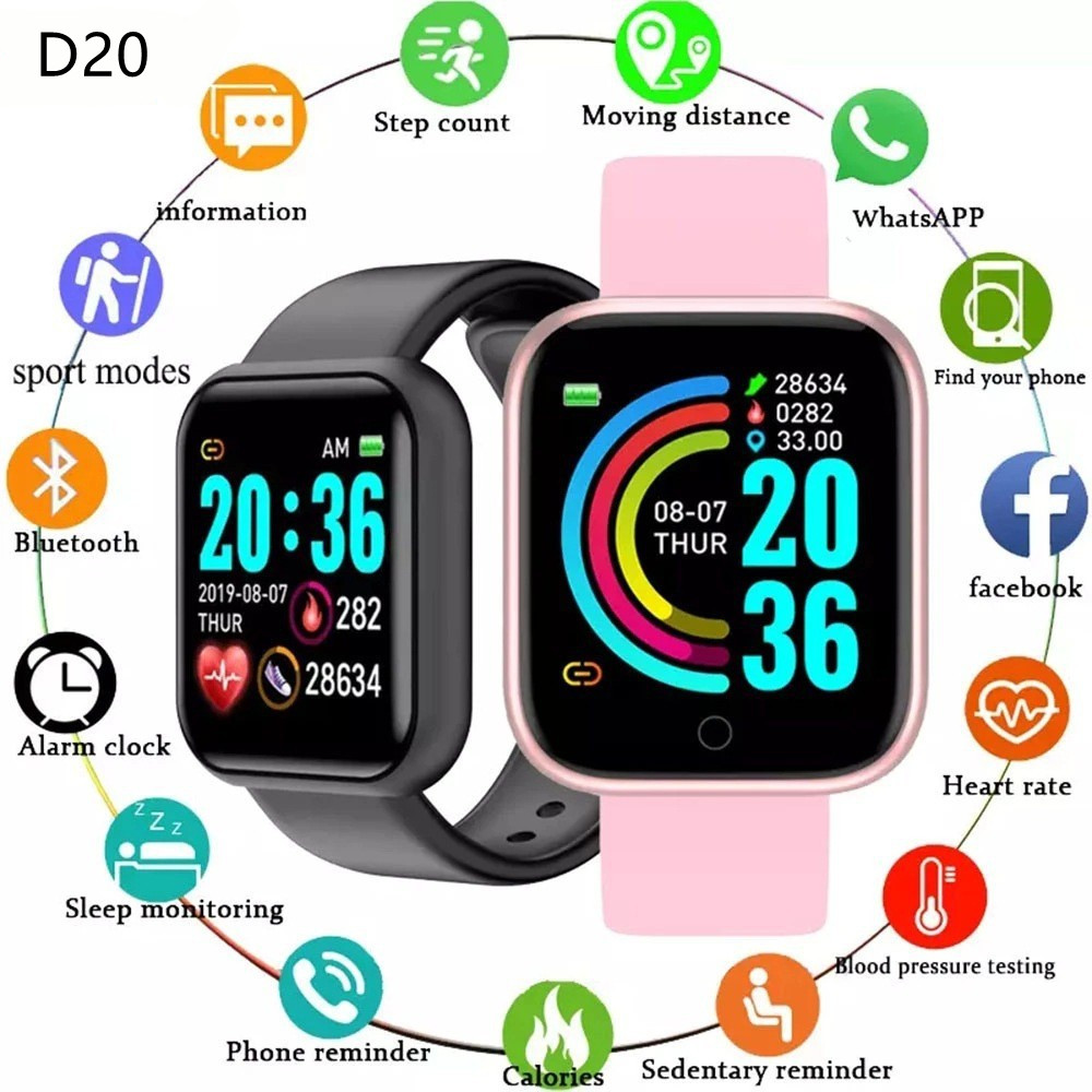 D20 Y68 Smart Horloges Elektro - Watch Smart Y68 recensie en prijs