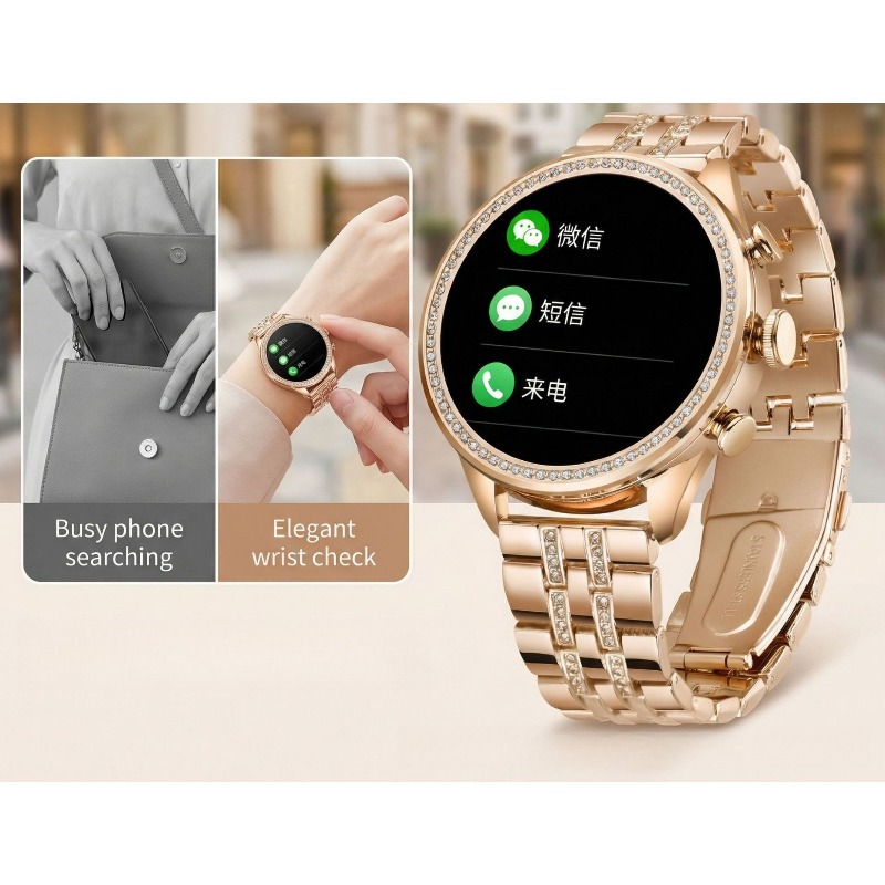 Exclusieve grensoverschrijdend - Watches Ladies Smartwatch recensie en prijs