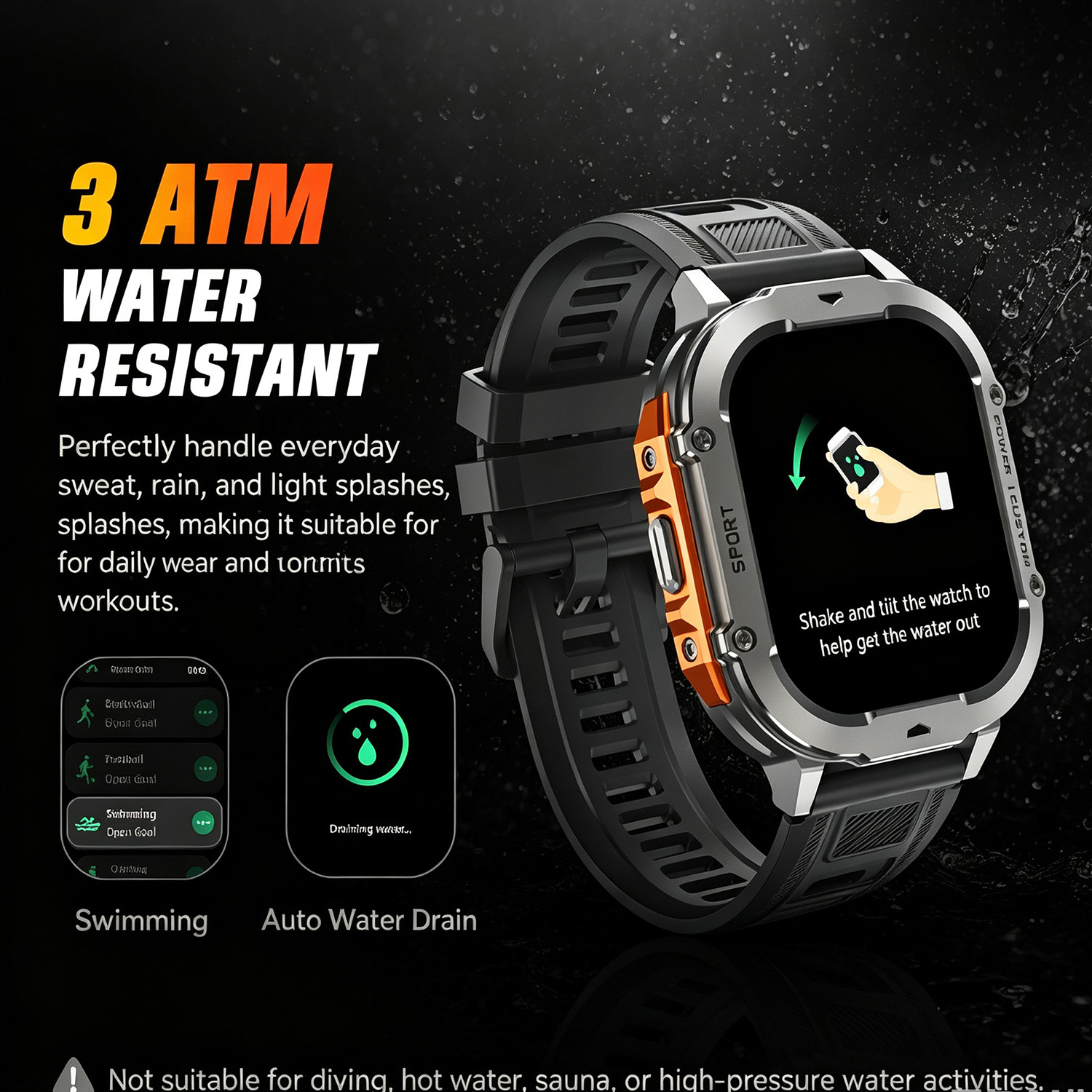 LEADOYS X7 Outdoor Smartwatch, - Watch X7 recensie en prijs
