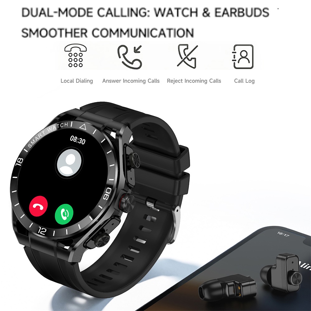 1,52 inch Smartwatch 2-in-1 Bl - Smartwatch Noise Watches recensie en prijs