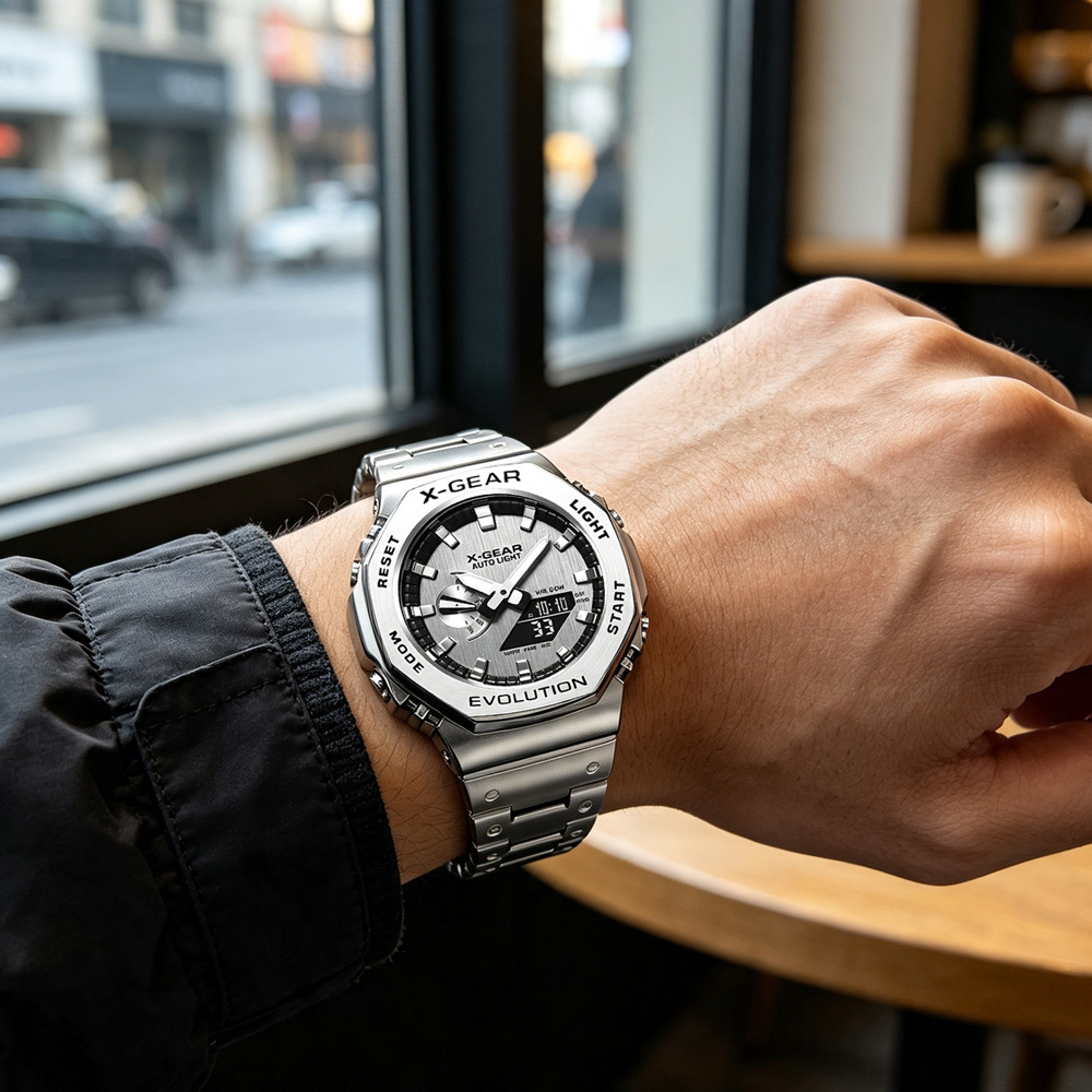 X-GEAR Digitaal sporthorloge m - Smartwatch Digital Watches For Men recensie en prijs