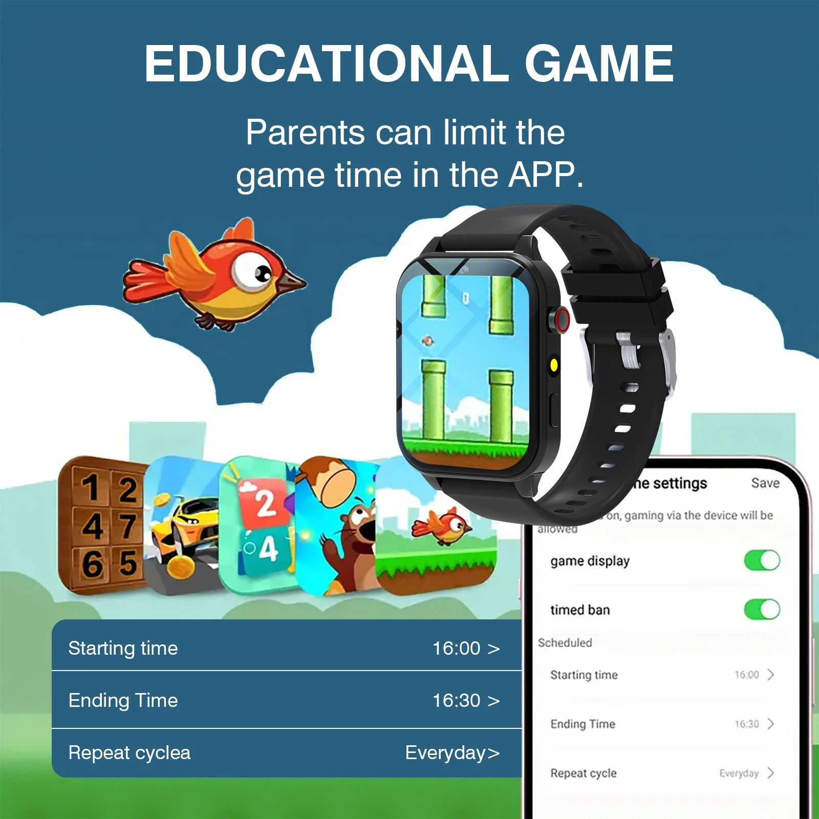 Smartwatch voor kinderen, 18 g - Smartwatch Watches For Children recensie en prijs