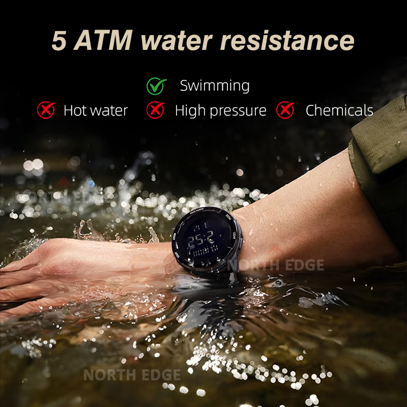 NORTH EDGE 2025 TERRAX Heren d - Smartwatch Digital Watches For Men recensie en prijs
