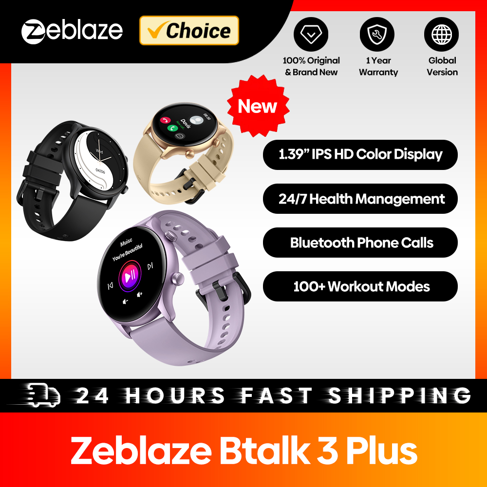 Nieuwe Zeblaze Btalk 3 Plus Vo - Watches Ladies Smartwatch recensie en prijs