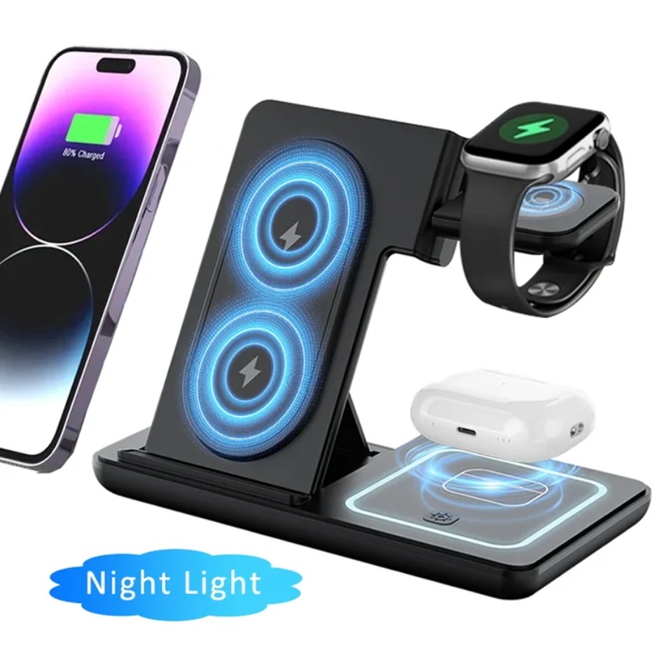 Nacht LED-lampje 3-in-1 draadl - Smartwatch Apple Watch recensie en prijs