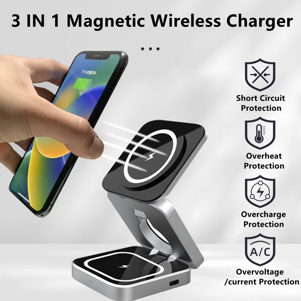 Opvouwbare magnetische draadlo - Smartwatch Apple Watch recensie en prijs