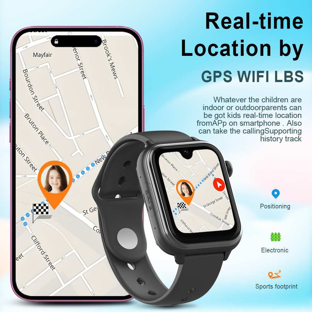 Wonlex KT37 GPS Smart Watch Ki - Smartwatch Watches For Children recensie en prijs